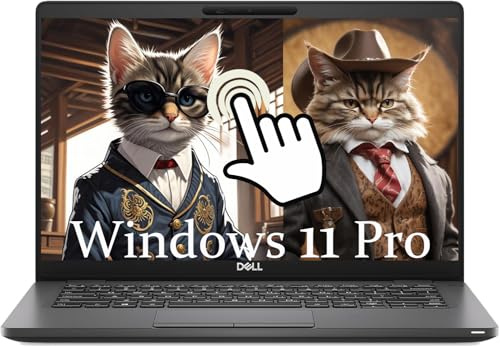 Dell Latitude 5300 Touchscreen Laptop Business, 13,3 FHD(1920x1080), Intel Core i5-8365U, 8 GB RAM, 256 GB SSD, teclado QWERTY, CAM, Windows 11 Pro (renovado)