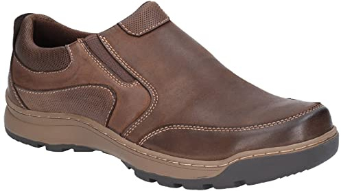 Hush Puppies Male Jasper Slip On Trainer, Brown, 13
