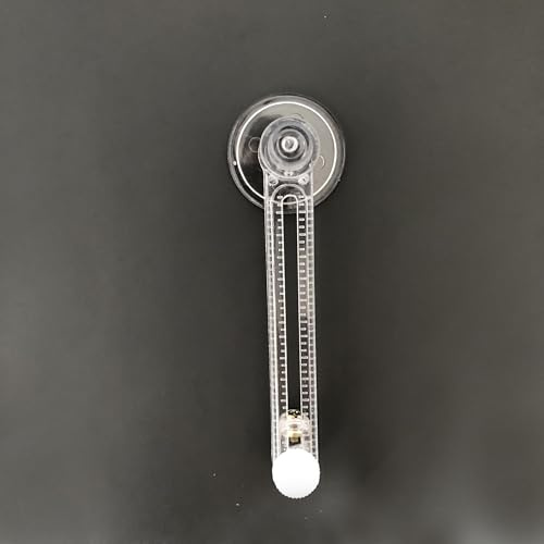 Jeanoko Clear Circle Cutter, Round Knife Badge Button Maker Tool, Adjustable Round Cutter for Photo Paper, Cutting Knife Scrap Circle of Models 3.5-17cm