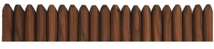 Panneaux de clôture en bois, bordures de paysage, bordures décoratives flexibles, bordures de parterres de fleurs, clôture en bois pour maison, cour, treillis d'escalade