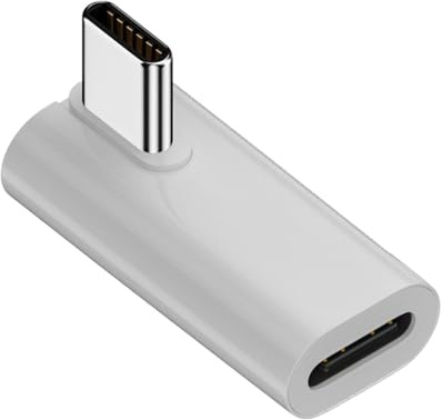 Adaptateur USB C coudé, Adaptateur USB à 90 degrés, Adaptateur à 90 degrés avec de données 40 Gbit/s et PD 140 W, Adaptateur d'extension USB de Type C 8K 60 Hz pour USB C 4.0, Tablette,