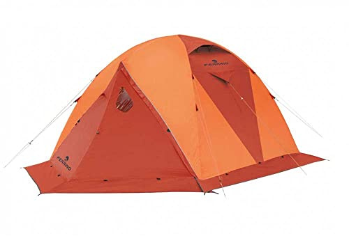 Ferrino Lhotse 4 Tenda, Unisex Adulto, Arancio, 4 Persone
