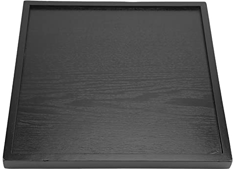 Vassoio da Tè in Legno Naturale, Vassoio Quadrato 30x30 cm Antiscivolo per Caffè, Dolci e Spuntini, Design Elegante per Brunch e Tè Pomeridiano, Robusto e Facile da Pulire, Accessorio da Cucina