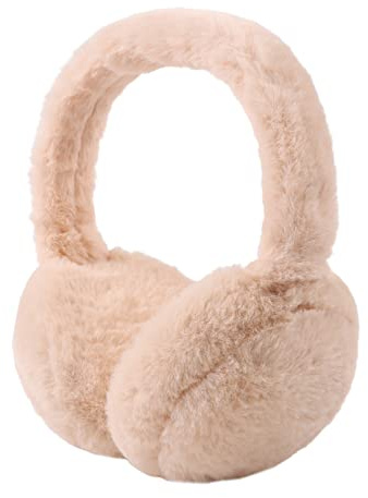 PESAAT Fluffy Ear Muff for Women Plush Winter Girls Boys Ear Warmer