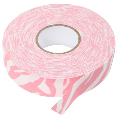 KOMBIUDA Stoff Hockeytape Pink rutschfest Abriebfest Hockeyband Mit Musterdesign Schläger Grip Für Intensives Eishockeyspiel