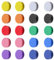 iLamdeetek Aimants Frigo 20 Pièces 10 Couleurs, Aimant Puissant, Petit Rond Colorés Décoratifs, pour Tableau Blanc, Réfrigérateur, Bureau