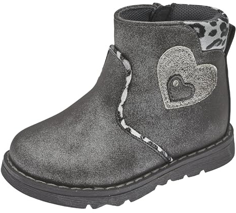 Chicco, Stivali Bambina con Zip Laterale, Stivaletti Bimba Caldi, Comodi, Leggeri e Traspiranti, Tronchetti Ideali per Autunno e Inverno, Scarpe Bambina, Designed in Italy