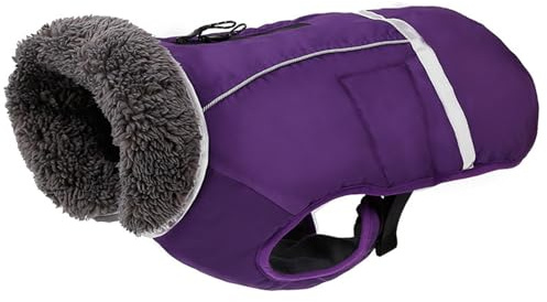 Winddichte Hunde-Winterweste, leicht, für kaltes Wetter, langlebiger Mantel für kaltes Wetter, schützt Reisejacken