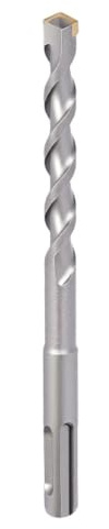 5Pcs Long SDS Plus Professional Hammer Drill Bits, 18mm Carbide Tipped Masonry Drill for Concrete, Stone, Lime, Sand Bricks(18x350mm)