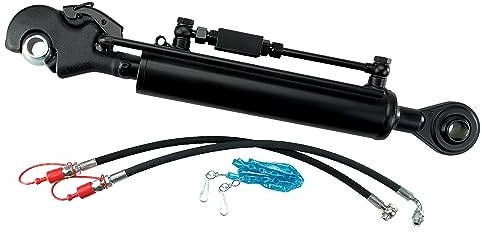 Hydraulischer Oberlenker Kat. 2 – mit Fanghaken & Kugelauge, 254 mm, für Traktor, verstellbar & robust, einfache Montage