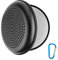 Geekria Speaker Case Cover, Compatible with Bang & Olufsen Beosound A1, Beoplay A1 Case, Protective Waterproof Skin, Replacement Bluetooth Speakers Travel Carrying Case with Keychain Hook (Black)