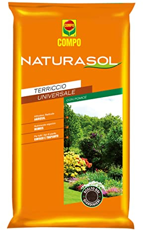 COMPO Naturasol Universale, Terriccio Universale, Per Piante Verdi e da Fiore, Sacco 70 L