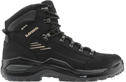 LOWA Stövlar medium RENEGADE EVO GTX MID, Svart dune, 48.5 EU