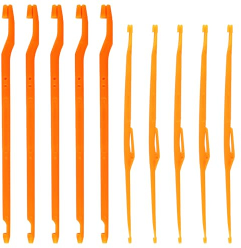 AORVYUI 15 Stück Plastik Angelhaken Entferner Zubehör Einfaches Angelhaken Entferner Werkzeug