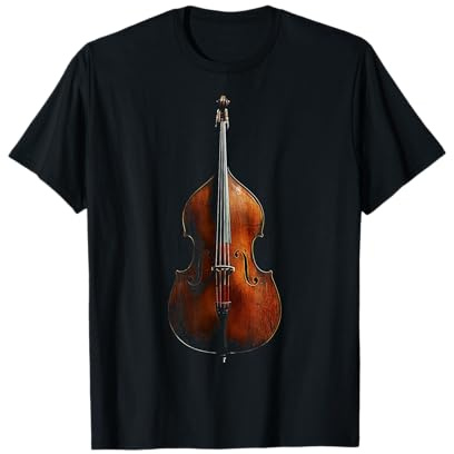 Motif instrument de musique contrebasse T-Shirt
