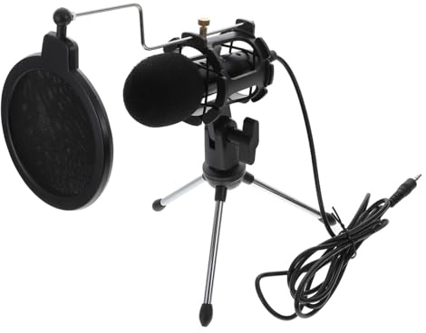 Gatuida Kondensatormikrofon Für Gaming Und Streaming -pc-mikrofon Für Desktop Laptop Podcasting Und Videokonferenzen Mit Rauschunterdrückungstechnologie Für Klare Sprachaufnahme