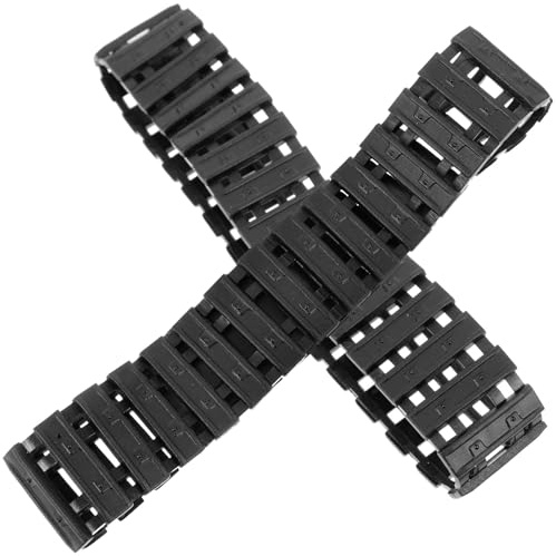 ORFOFE 2 pièces Chenilles de Réservoir DIY pour Modèle de Tank Télécommandé Accessoires de Remplacement Stables et Maniables pour Robot à Chenilles