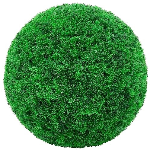 Generico Sfere di Bosso Artificiale 2 pz 45 cm,Verde,3.25kg,315481