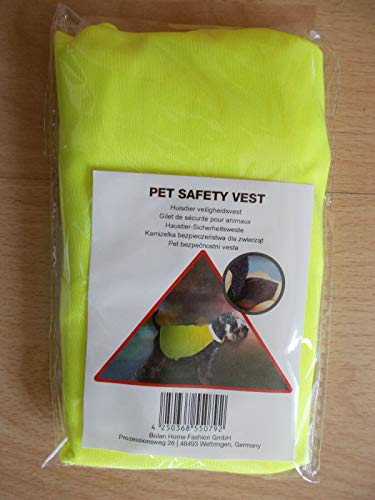 FM Hundewarnweste Hundesicherheitsweste Hunde Haustier Sicherheitsweste Warnweste Hundekleidung