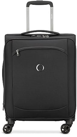 DELSEY Paris Montmartre AIR 2.0 ERW 4 DOPPELROLLEN KABINENTROLLEY Slim LINE 55 cm RECYCELT