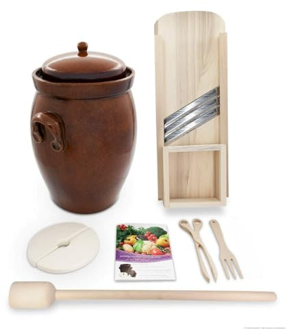 K&K Keramik Gärtopf-Set 16,0 Liter [Form 2]