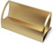 YDoLimmer Visitenkarten Halter Aluminiumlegierung Visitenkartenständer Business Card Holder Visitenkarten Aufsteller Namenskarten Display Aufbewahrung (Gold)