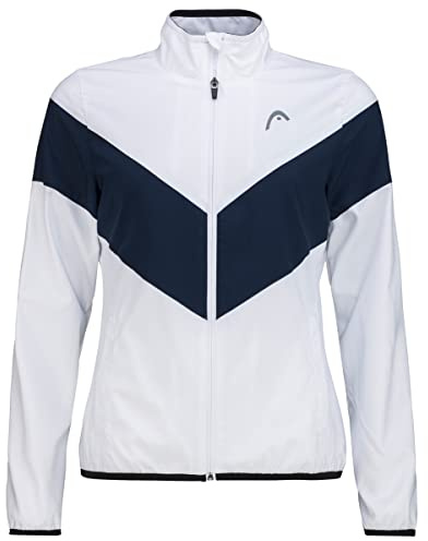 Head Club 22 Jacket Women, weiß/blau, M