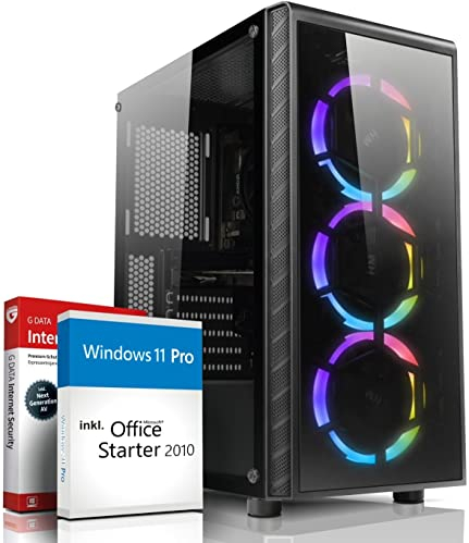 4K RTX Ryzen7 16-Thread Raytracing Ultra RGB Gaming PC Computer mit 3 Jahren Garantie! | Ryzen7 4700 16-Thread CPU, 4 GHz | 16 GB | Geforce RTX 3060 12 GB DDR6 | 1TB SSD | Windows 11 | WLAN | #7110