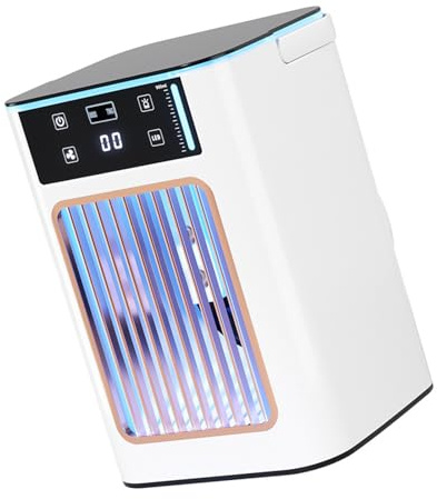 Piccola macchina di raffreddamento da tavolo portatile di ricarica USB del condizionatore d'aria 3 velocità evaporativo senza finestre per uso personale portatile condizionamento d'aria