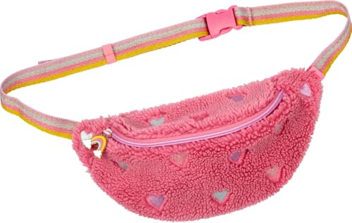 DIE SPIEGELBURG - Hip Bag in Teddyoptik - Einhorn-Paradies