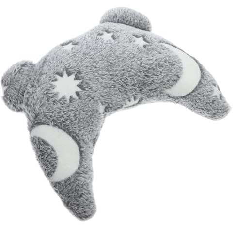 WOONEKY Coussin pour Chat D'intérieur Et Oreiller Cervical De U, Coussin Apaisant Ultra-Doux en Tissu Résistant, Taille M, pour Animaux De Compagnie, Chien Et Chat, Sommeil Et Confort