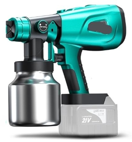 Spruzzatore di Vernice, Pistola a spruzzo elettrica portatile for lattice e vernice, unità compatta tutto in uno