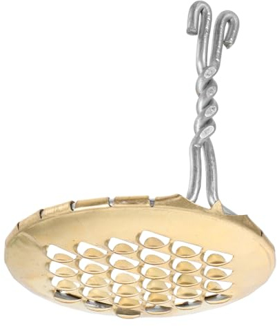 Homoyoyo Grattoir à Gelée en Cuivre Trous Suspendre, Outil à Racler Compact et Pratique Cuisine, Accessoire Inoxydable Polyvalent pour Maison, Restaurant et Hôtel, Ustensile Cuisine
