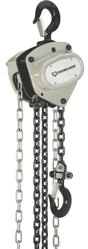 Strongway Manual Chain Hoist, 1100-Lb. Capacity, 20ft. Max. Lift