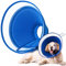 YUNXANIW Collari di recupero per cani e gatti, morbidi collari a cono elisabettiani per chirurgia, coni per cani regolabili morbidi e coni per gatti per dopo sovratensione (XL, blu)