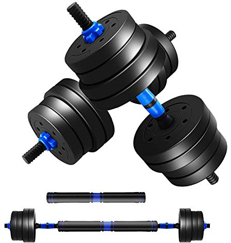 Herren Hantel Set mit 40cm Verbinder Einstellbare Home Gym Training Equipment Kompakt Gewichtsverlust Armmuskeltraining (Größe: 15 kg)