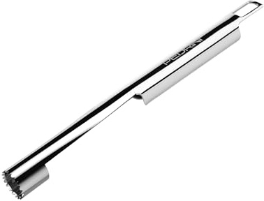 Pedrini levatorsoli in acciaio inox, con finitura a specchio