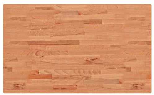 vidaXL Waschtischplatte 100x60x1,5 cm Massivholz Buche