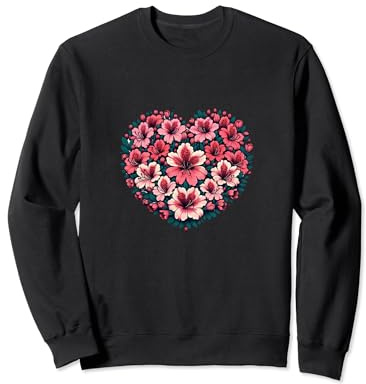 Azalea Bush Flowers Art Azalea flower Sweatshirt