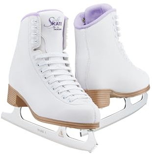 Jackson Classic Girls Figure Ice Skates, Medium Width, Purple Kids Size 1