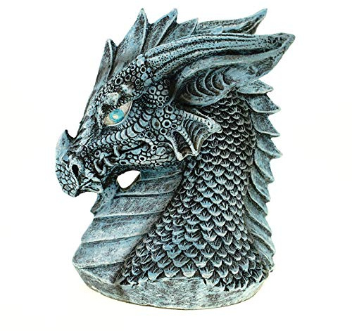 Joh. Vogler GmbH Spardose Eisdrache 12 cm aus Polyresin Sparschwein Drache blau