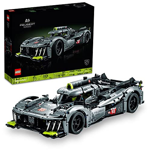 LEGO Technic 42156 Peugeot 9X8 24H Le Mans Hybrid Hypercar Age 18+ 1775pcs, Large