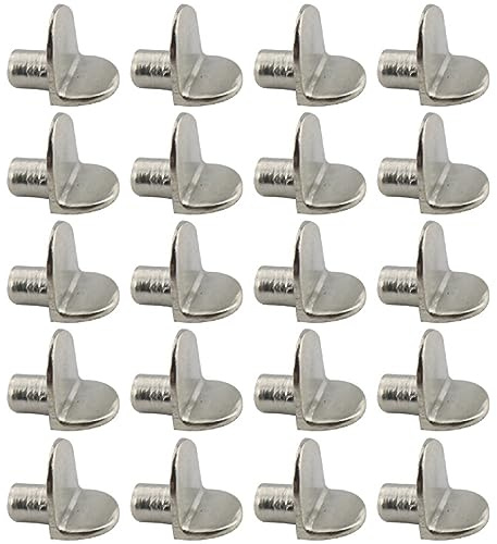 JSKWIKE 20 Pcs Regalbodenträger Bodenträger L Form Einlegeboden Halter Regal Stützen Metall Einlegeböden Schränke Regalbodenhalter für Bücherregale Schränke Küchenschrank