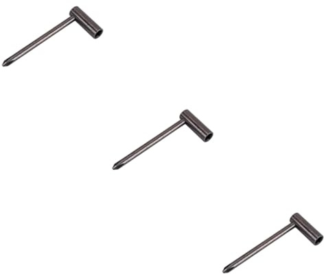 Toyvian 3stücke Innendurchmesser Metall Gitarren Truss Rod Box Schlüssel Einstellwerkzeug Gitarren Schwarz Robuste Und Langlebige Konstruktion Einfach Zu Bedienen Für Halsanpassungen