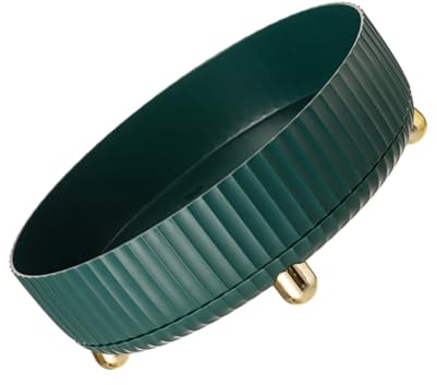 TOPBATHY Robusto E Resistente Porta Spezie Girevole Porta Spezie Da Cucina Organizer Per Spezie Girevole A 360 Gradi Verde