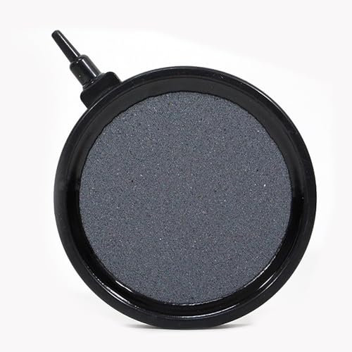 SCHUIWINNER One Piece Round Bubble Air Stone Durable Aquarium Bubble Diffuser Release Air Pumps Buckets Aquariums Air Stones Disc for Aquarium Air Pump