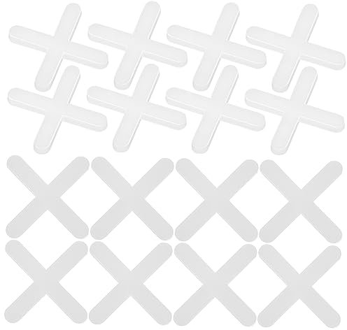 LIFKOME 1000pcs Tile Leveling Clips Tile Spacers for Wall Floor Ceramic Porcelain Filler Spacers