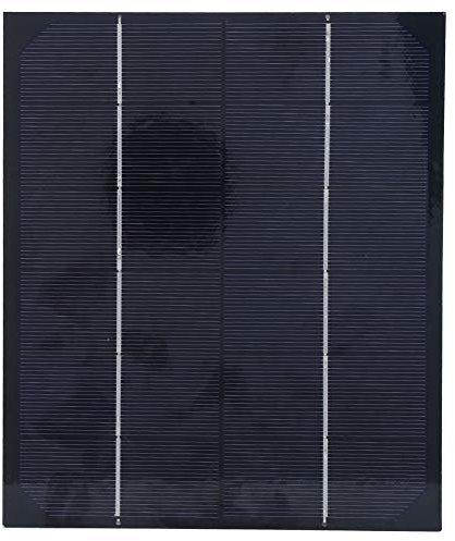 6W 6V Monocrystalline Silicon Solar Panel Outdoor Charger Power Supply Mini Efficient Energy Saving Mini Solar Kit Portable Solar Generator for Outdoor Camping