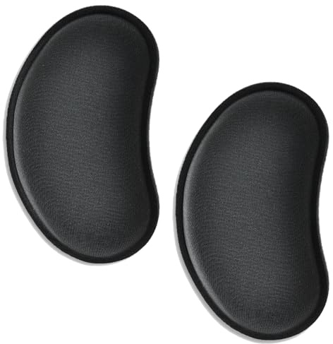 2 Stk Handauflage,Handgelenkauflage Maus,Ergonomische Handballenauflage Rutschfest,Mauspad mit Gelkissen,Handgelenkstütze Pad Mit Memory-Schaum,Mouse Wrist Rest,für Offfice Heim Computer Laptop Maus
