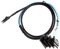 0.5M Mini Sas Cable de Transmisión para Discos Duros Adaptador de Computadora Conector Plano